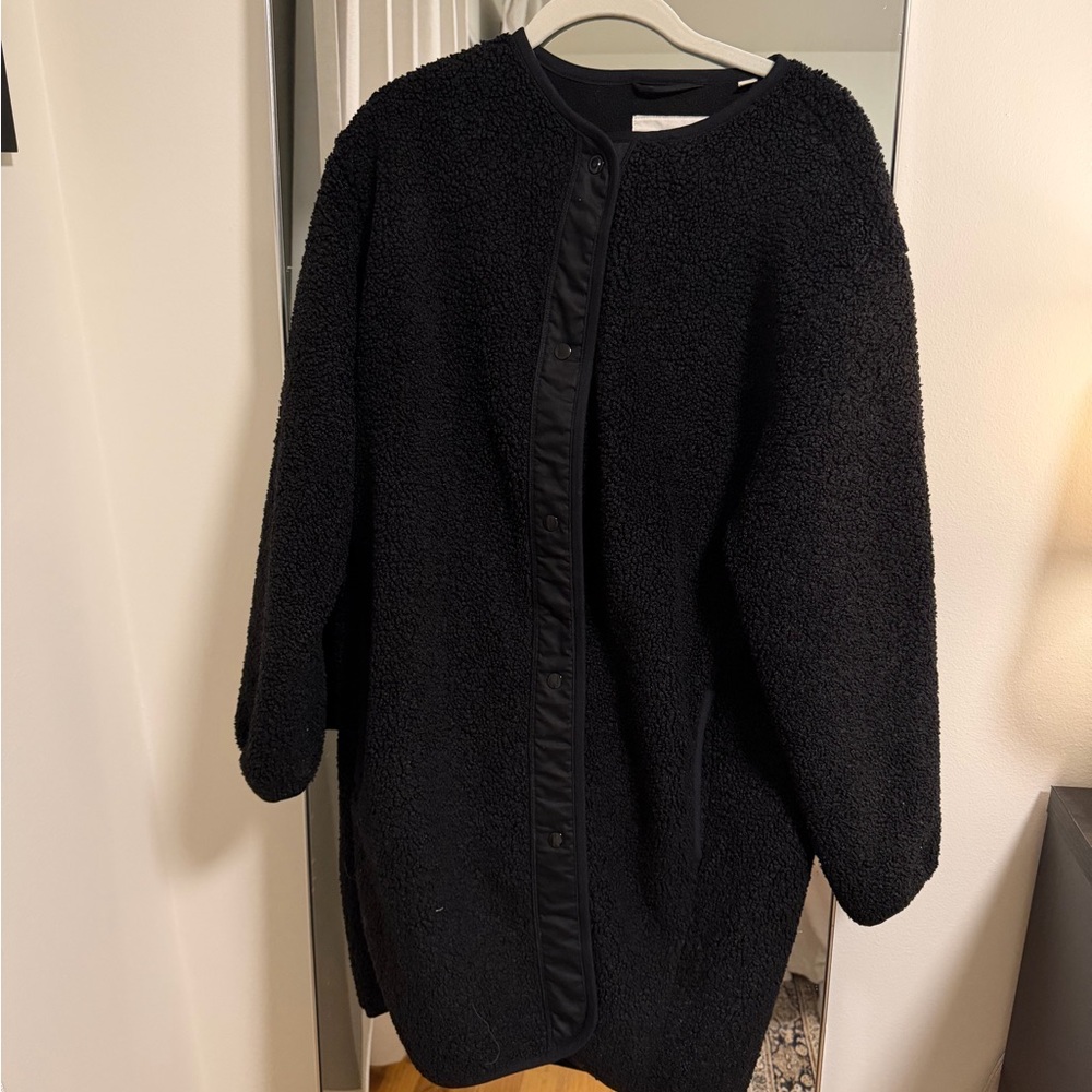 Artizia Wilfred Free Black Sherpa Liner Jacket